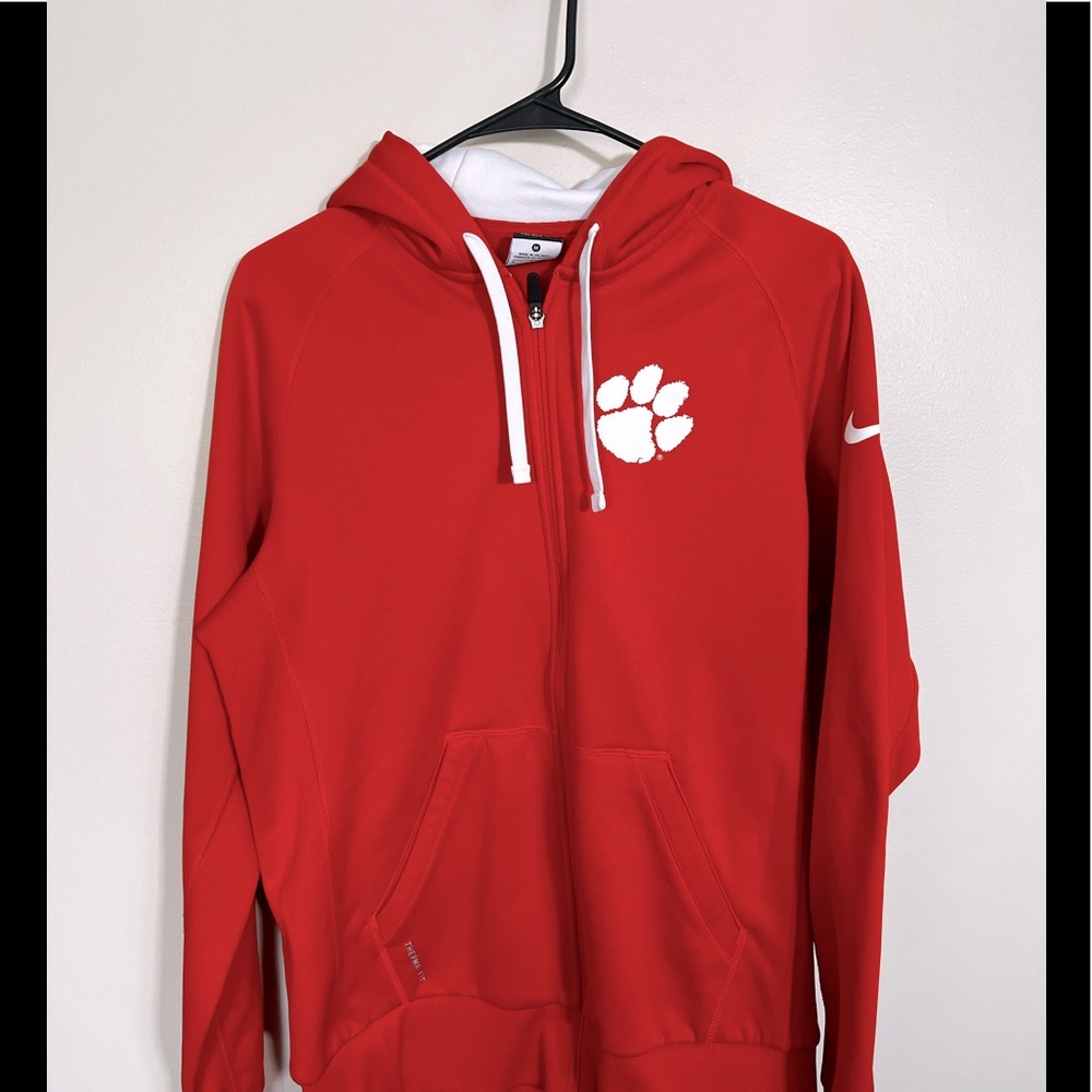 Nike Clemson front zip hoodie